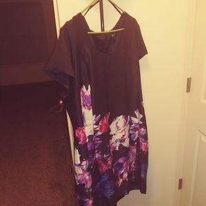 City Chic Floral Dress
